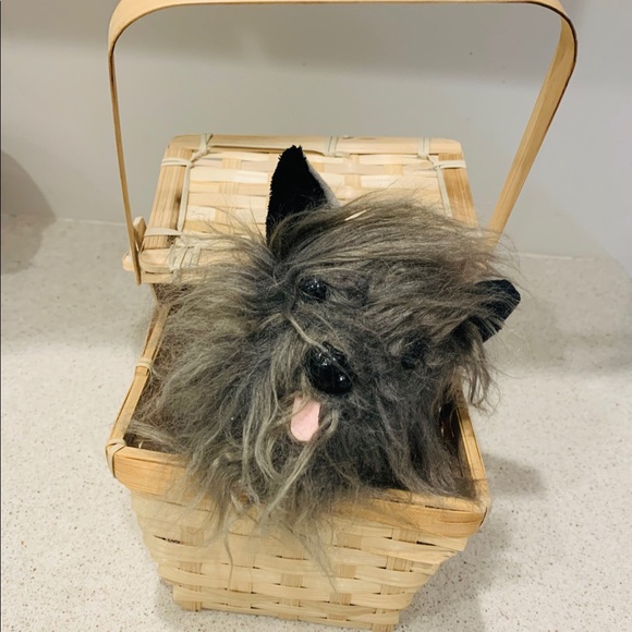 Wizard of Oz Dorothy costume girls sz L Toto dog - Picture 5 of 5